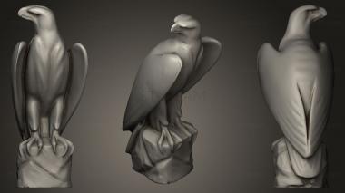 3D model Falcon Statue (STL)